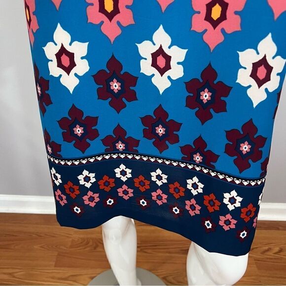 Loft Cottagecore Bohemian sleeveless floral shift dress - L - Picture 6 of 13